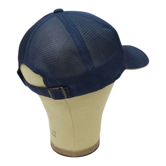 Mississippi Magnolia State Mesh Back Tuck Strap Cap Trucker Embroidered Logo Hat - Picture 12 of 14